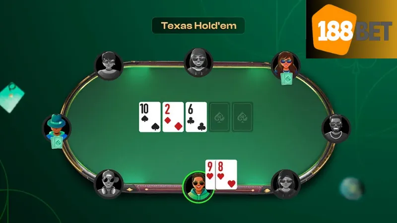 Khám phá các thể loại Texas Poker tại 188bet