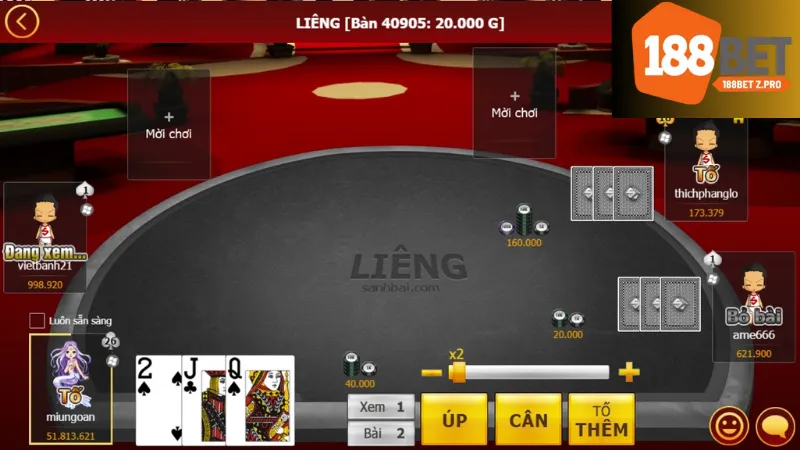 Liêng 188bet - Hướng Dẫn Chơi Liêng Tại 188bet Trực Tuyến 2 Chiến thuật chơi liêng hiệu quả